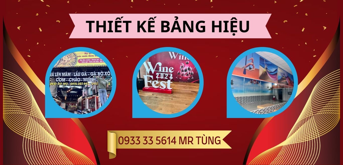 THI CÔNG BẢNG HIỆU QUẢNG CÁO