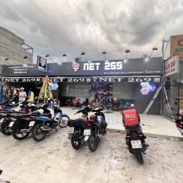 Thi công bảng hiệu tiệm NET giá rẻ tại HCM