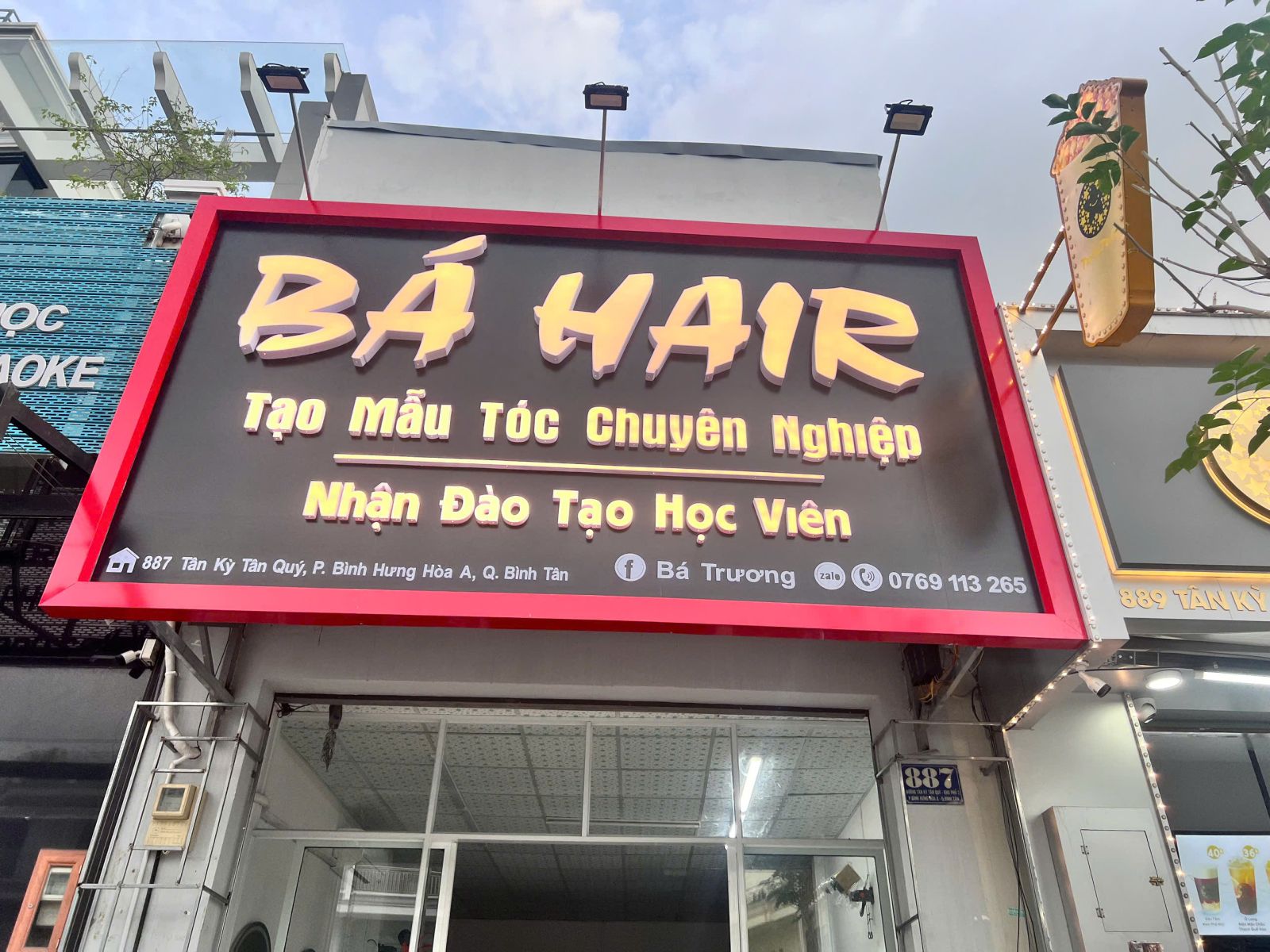 thi công bảng hiệu đèn led