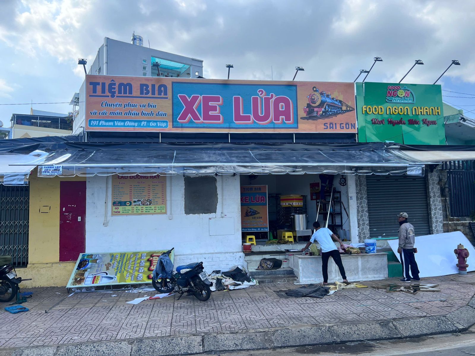 báo giá thi công bảng hiệu