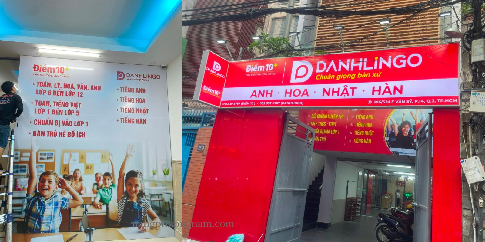 Thiết kế bảng hiệu quảng cáo ở Thủ Dầu Một Bình Dương